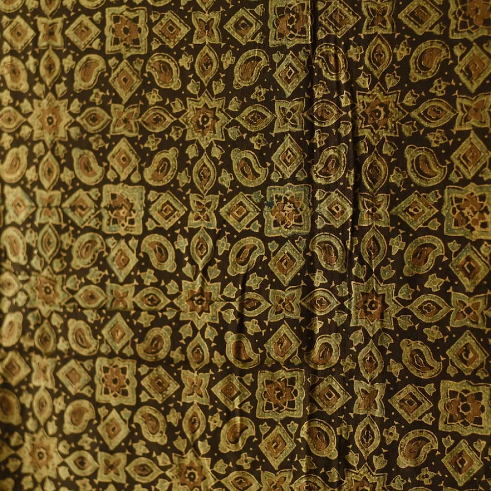 Shop Ajrakh Block Printed Pure Cotton Dupatta