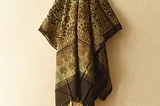 Sakhi . सखी | Ajrakh Block Printed Pure Cotton Dupatta  (19)