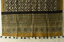 Sakhi . सखी ⁂ Ajrakh Block Printed Pure Cotton Dupatta (19)