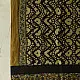 Ajrakh block print dupatta in pure cotton with earthy natural colors