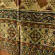 Yellow and orange multi-coloured Ajrakh cotton dupatta with heritage design