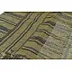 Organza ajrakh printed saree with zari border