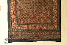 Sakhi . सखी ~ Both Side Block Printed Ajrakh Cotton Dupatta (K)