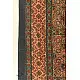Multi-coloured Ajrakh pure cotton dupatta with layered resist dye patterns