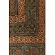 Pure cotton Ajrakh dupatta featuring traditional Kutch block print patterns