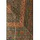 Pure cotton Ajrakh dupatta featuring traditional Kutch block print patterns
