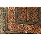 Pure cotton Ajrakh dupatta featuring traditional Kutch block print patterns