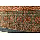 Red and indigo Ajrakh dupatta with traditional Kutch-inspired motifs