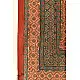 Red and indigo Ajrakh dupatta with traditional Kutch-inspired motifs