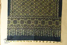 Sakhi . सखी ~ Ajrakh Block Printed Pure Cotton Dupatta (D)