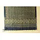 Yellow and Indigo dual-toned Ajrakh dupatta with natural dye finish