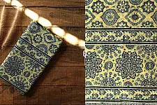 Sakhi . सखी ~ Ajrakh Block Printed Pure Cotton Dupatta (D)
