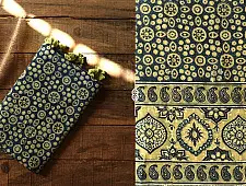 Sakhi . सखी ~ Ajrakh Block Printed Pure Cotton Dupatta (H)