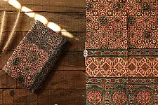 Sakhi . सखी ~ Both Side Block Printed Ajrakh Cotton Dupatta (K)