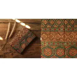 Sakhi . सखी ~ Both Side Block Printed Ajrakh Pure Cotton Dupatta - N