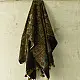 Indigo toned Handcrafted Ajrakh block print pure cotton dupatta 