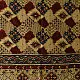 Ajrakh hand block printed pure cotton dupatta with traditional geometric motifs
