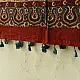 Ajrakh hand block printed pure cotton dupatta with traditional geometric motifs