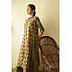 shop cotton a-line dress ajrakh printed