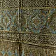 Traditional Indian Ajrakh cotton dupatta with repeating geometric motifs
