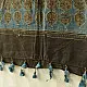 Traditional Indian Ajrakh cotton dupatta with repeating geometric motifs