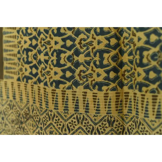 shop Ajrakh Hand Block Printed ~ Linen Stole