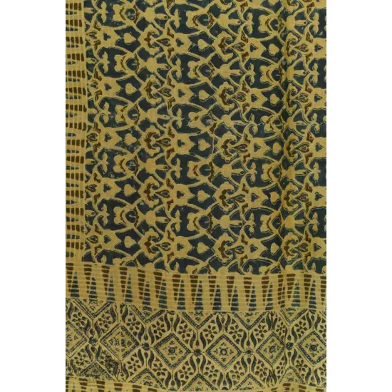 shop Ajrakh Hand Block Printed ~ Linen Stole