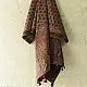 Classic Ajrakh hand block printed dupatta with rich cultural motifs