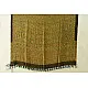 buy Ajrakh Natual Dyed Crape Dupatta - Green & Brown