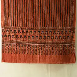 Sakhi . सखी ⁂ Ajrakh Block Printed Pure Cotton Dupatta (35)