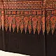 Bright Orange Ajrakh Block Printed Pure Cotton Dupatta 
