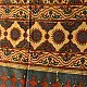 Shop Yellow Pure Cotton Dupatta Ajrakh Block Printed 