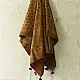 Shop Bright Orange Ajrakh Block Printed Pure Cotton Dupatta 