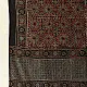 Premium Ajrakh block printed pure cotton dupatta with intricate detailing