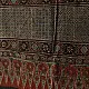 Premium Ajrakh block printed pure cotton dupatta with intricate detailing