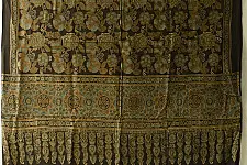 Sakhi . सखी ⁂ Ajrakh Block Printed Pure Cotton Dupatta (53)