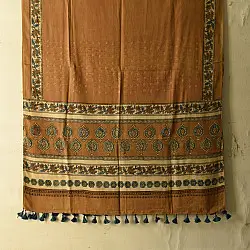 Sakhi . सखी ⁂ Ajrakh Block Printed Pure Cotton Dupatta (57)