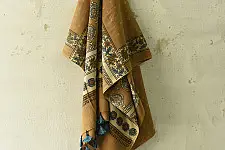 Sakhi . सखी ⁂ Ajrakh Block Printed Pure Cotton Dupatta (57)