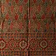 Authentic Ajrakh Cotton Dupatta Artisan Craft Detail