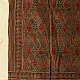 Authentic Ajrakh Cotton Dupatta Artisan Craft Detail