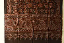 Sakhi . सखी ⁂ Ajrakh Block Printed Pure Cotton Dupatta (59)