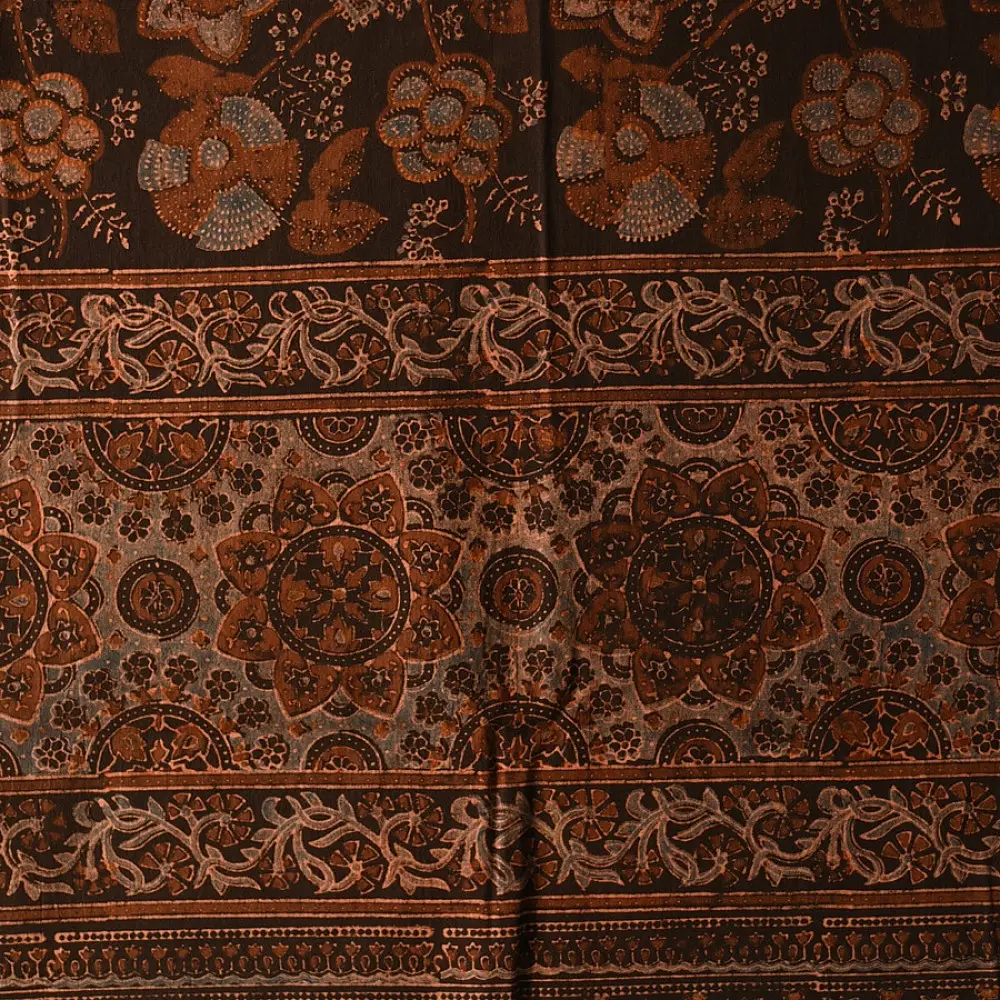 Shop Ajrakh Block Printed Pure Cotton Dupatta