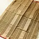 buy Handloom Maheshwari Cotton by Tissue Saree - Black & Golden Zari