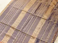 Joon . जून ☽ Handloom Maheshwari Cotton by Tissue Saree - Violet