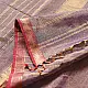 buy Handloom Maheshwari Cotton by Tissue blue Saree