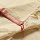 buy Handloom Maheshwari Cotton by Tissue Saree - Off White & Golden Zari