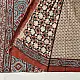 shop Handloom Ajrakh Pure Cotton Saree