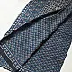 indigo blue handloom ajrakh pure cotton saree with traditional geometric and floral block prints for women