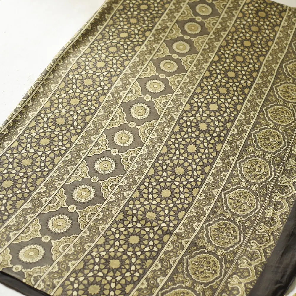 shop Handloom Ajrakh Pure Cotton Saree