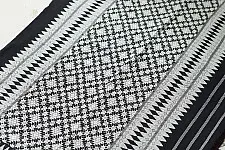 Joon . जून ☽ Handloom Traditional Assam Cotton Black Saree
